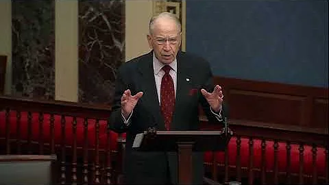 Grassley Pushes Back Against California's Proposition 12 on the Senate Floor with the EATS Act