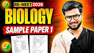 RE NEET 2026 Biology | Sample Paper 1 | 90 Most Expected Questions | by Subash Sir