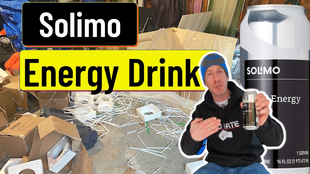 Amazon Brand Energy Drink | Is Solimo Energy Drink any good?