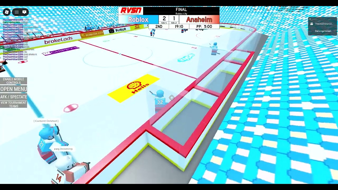 Finals Roblox vs Anaheim season 1 ro hockey world tour