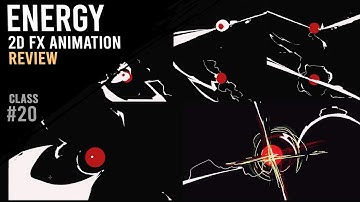 Energy/Electricity animation review ["Basics of 2D FX" course]