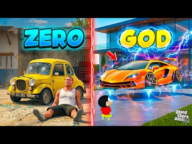 Franklin Finally Upgrading His ZERO CAR to Powerfull GOD CAR😱 Most Shocking Life Story