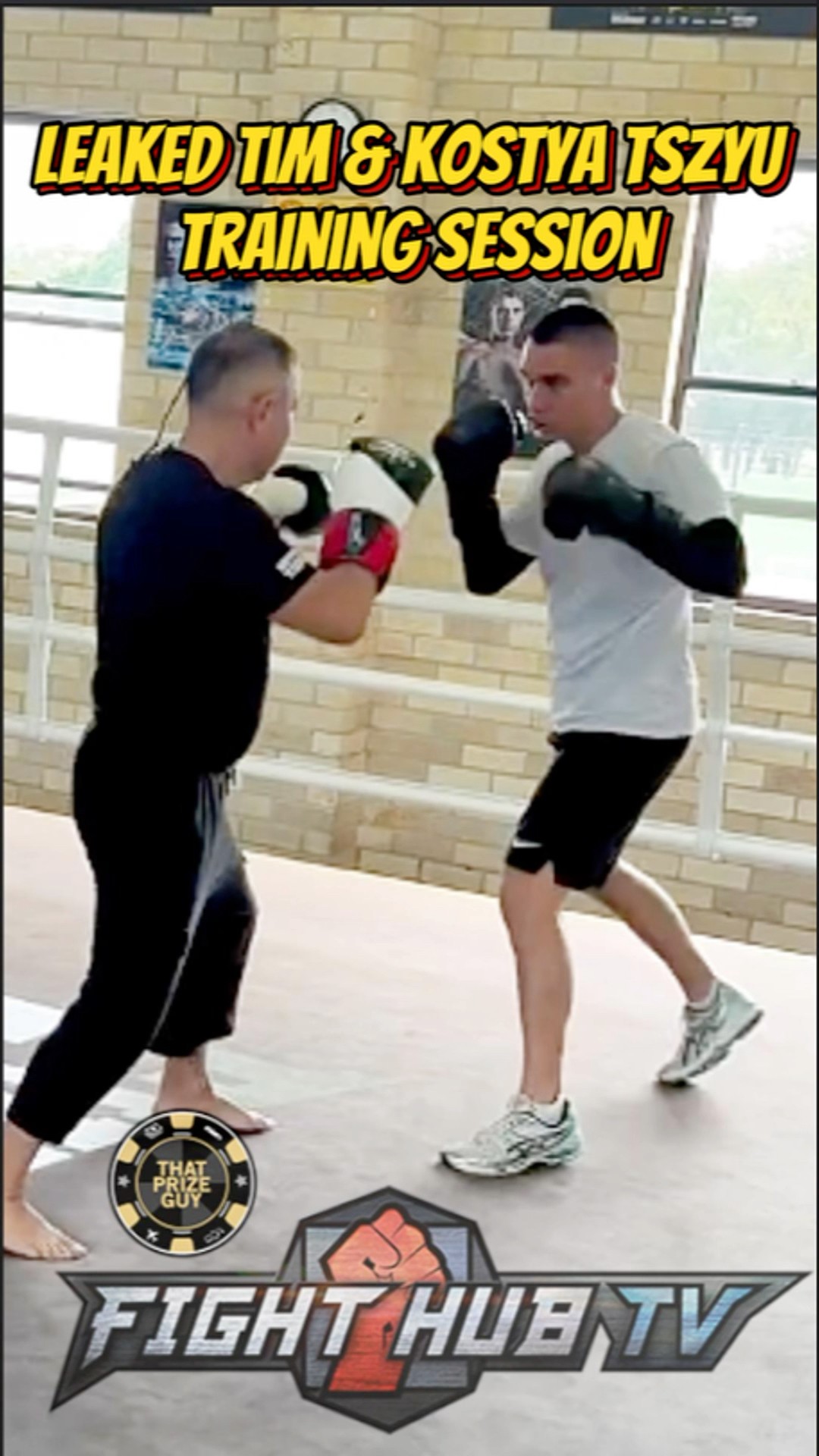 LEAKED Tim Tszyu \u0026 Kostya Tszyu training session footage! Kostya REVEALS boxing secrets to son!