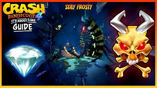 Crash Bandicoot 4: Its About Time - Stay Frosty - N. Sanely Perfect Relic and Gems