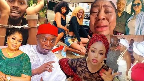 Breaking Regina Daniels Caught Her Husband Ned Nwoko Ŝlëëpïn̈ĝ" With Her" Abducted Younger" Sister