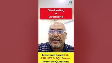 Most compared Interview Questions in C#, ASP.NET MVC and SQL Server.