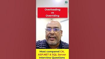 Most compared Interview Questions in C#, ASP.NET MVC and SQL Server.