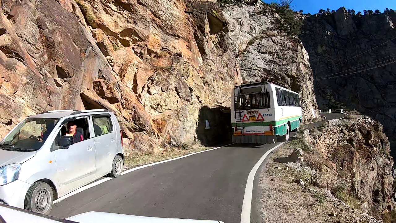 HRTC Dangerous Routes (Reckong Peo - Kalpa - Roghi) || Himachal Pradesh, India