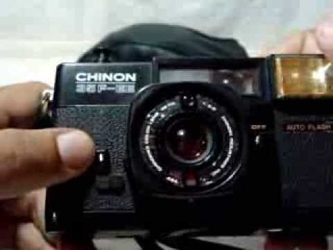 Appareil Photo Argentique Chinon 35F-EE - Compact 35mm, Noir, état Fonctionnel