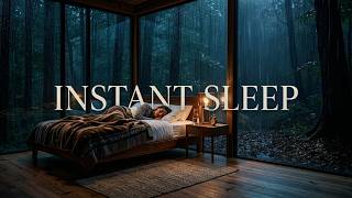 Deep Sleep in 10 Stages 🌧️ Tropical Rainforest Rain & Relaxing Frequencies (500Hz to 150Hz)