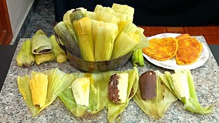 Humitas de Sal y de Dulce (con el toque de Luis) tradiciones de Ecuador