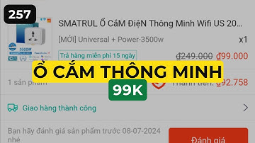 99K - Ổ cắm điện thông mình điều khiển qua điện thoại, tự động bật tắt, wifi