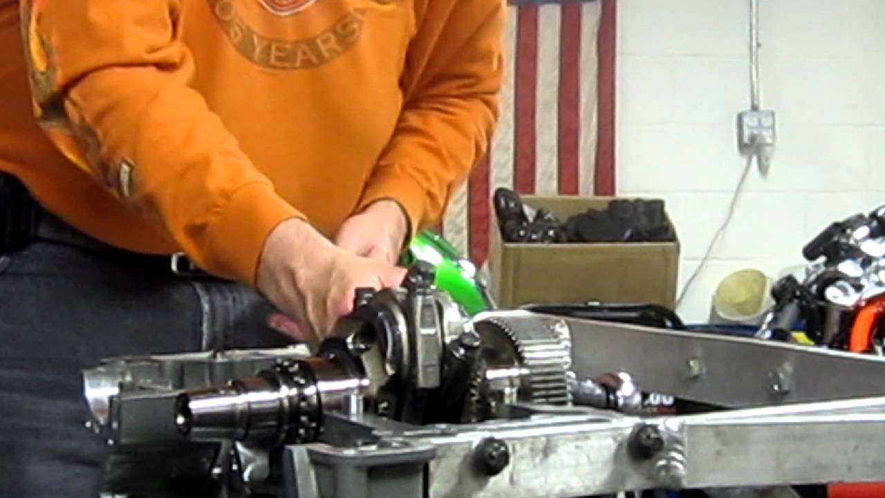 Piston install & crank shaft. YouTube