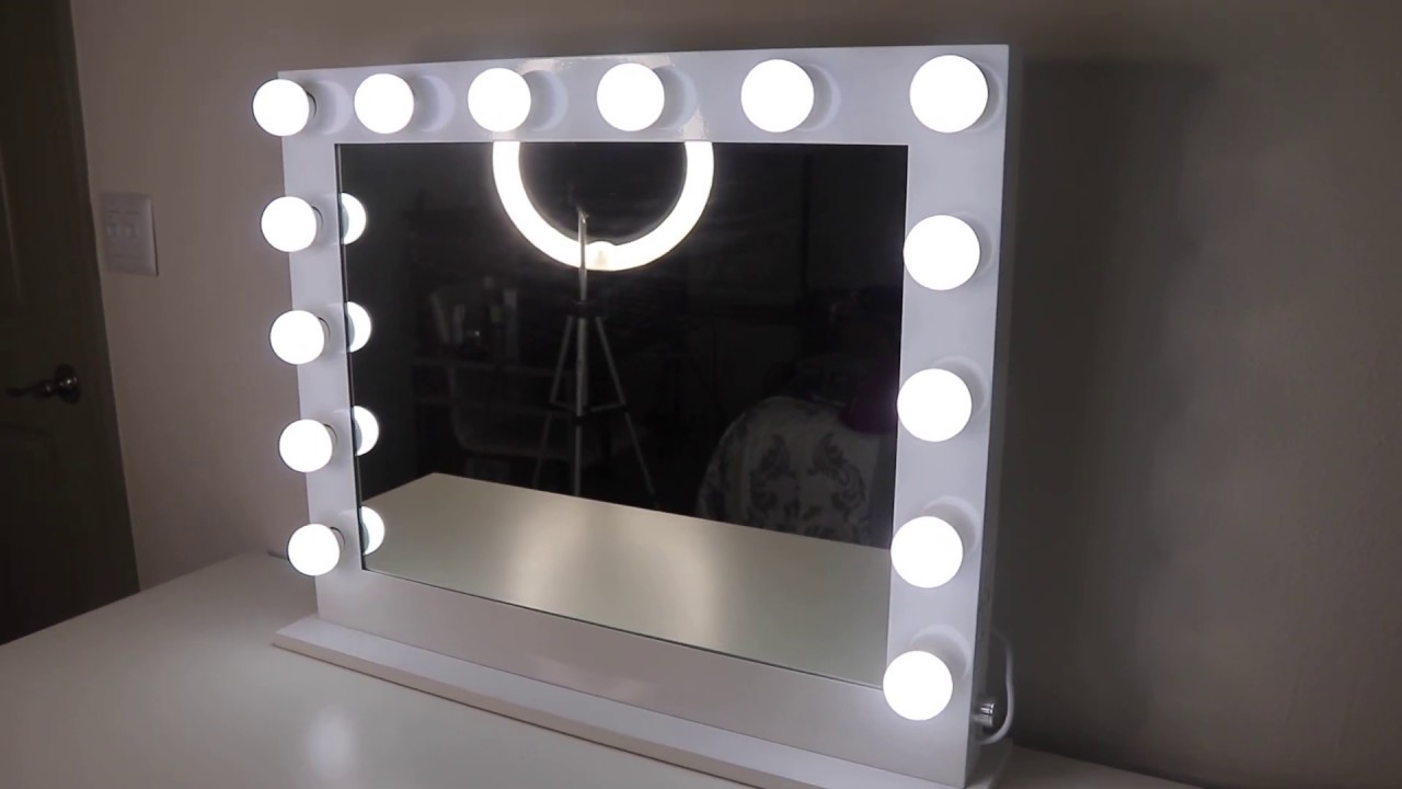 WAYKING HollyWood Vanity Dimmable Makeup Mirror Unboxing/Review