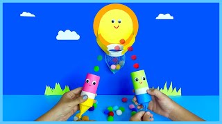 팀 플레이어를 위한 DIY 재밌는 🏀 농구 게임 | 어린아이를 위한 DIY 농구 게임 만드는 법 screenshot 5