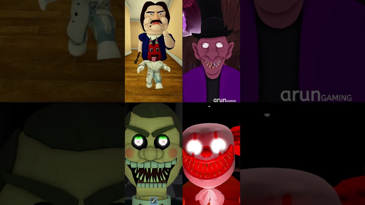 Roblox - BEN'S HIDEOUT VS MR SATURDAY'S VS MR FUNNY'S VS MR CRAZY'S ALL JUMPSCARE