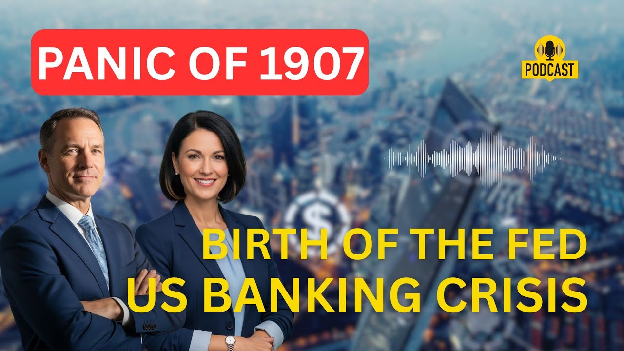 The US Panic of 1907 Explained: How It Led to the Federal Reserve 💥🏦➡️🏛️