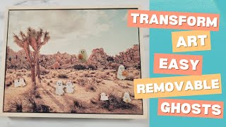 Details Transform Art with Easy Removable Ghosts Guide