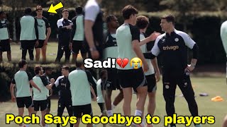 Sad!💔Pochettino Spotted Saying Goodbye To Chelsea Players😭Players Disappointed & Shocked,New coaches