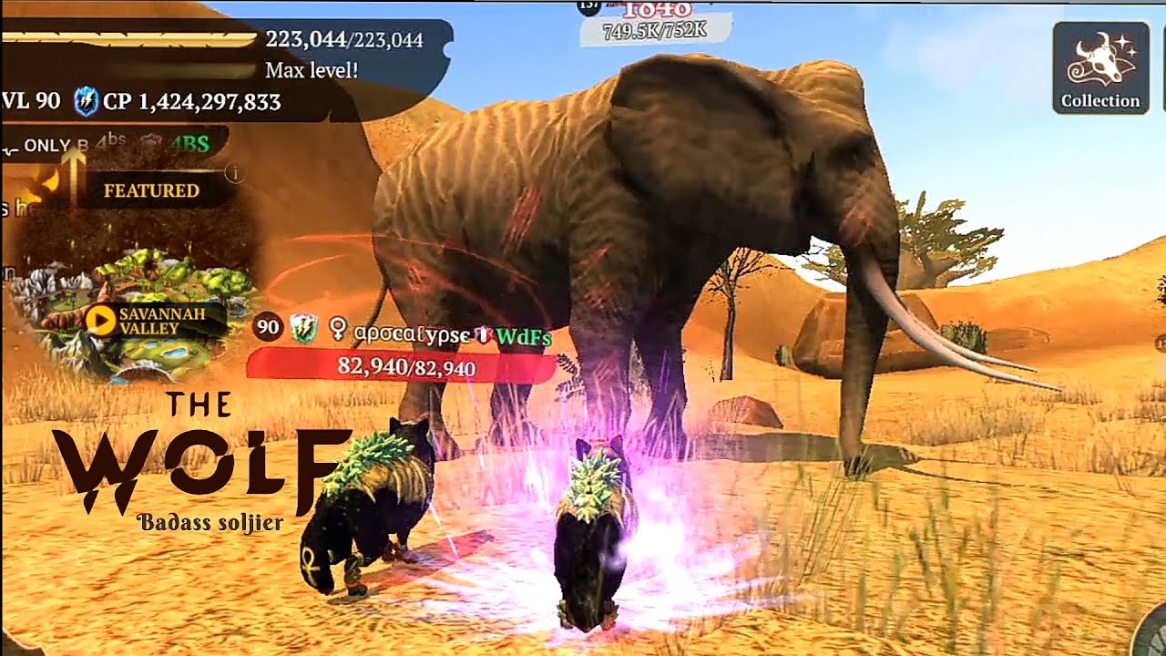 the wolf - [Featured] Savannah Valley Map 6❗#thewolf