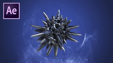 After Effects Tutorial -  With Element 3D Audio sync to noise attribute.