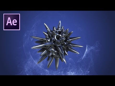 After Effects Tutorial -  With Element 3D Audio sync to noise attribute.