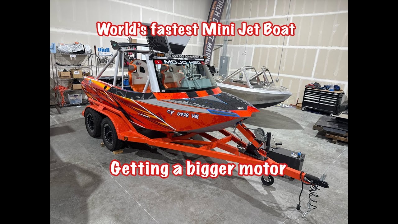 Строим самый быстрый в мире мини-реактивный катер. Видео №29