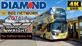 [Diamond Bus North West Bee Network: 126 Leigh to The Trafford Centre via Boothstown & Astley]
