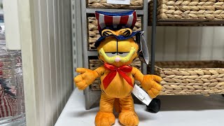Gemmy animated Happy Shuffler 4th of July Garfield