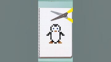 Cute Penguin Pixel art ideas #pixelart #drawing #pixel #pixelartideas