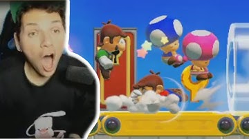 Rolling Under the PLAYERS in Multiplayer Versus | Super Mario Maker 2 iiPK Twitch Highlights