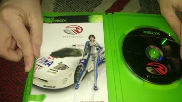 Nostalgamer Unboxes R Racing On Microsoft Xbox UK PAL System Version