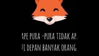 Gue capek dengan keadaan ini