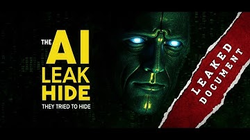 Artificial intelligence AI Leak They Tried to Hide And It Changes Everything