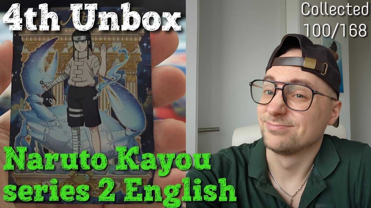 Fourth unboxing of Naruto Kayou Card English Series 2, SEA Version