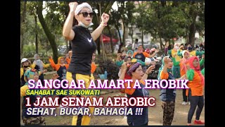 Senam Aerobik 'Sehat, Bugar & Bahagia' bersama Sahabat Sanggar Amarta Erobic