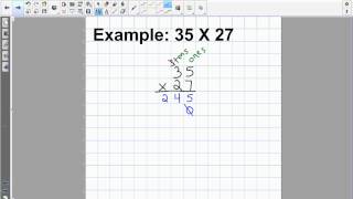 Traditional Multiplication