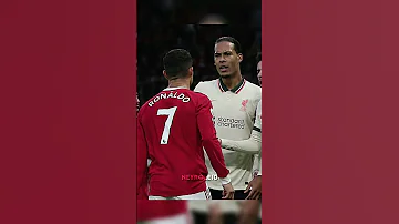 فان دايك ضد رونالدو و ميسي 