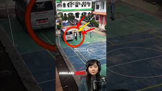 Ambulance masuk sekolah bikin geger
