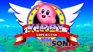 Kirby in Sonic the Hedgehog 1 [hack] (Sega Mega Drive/Genesis).