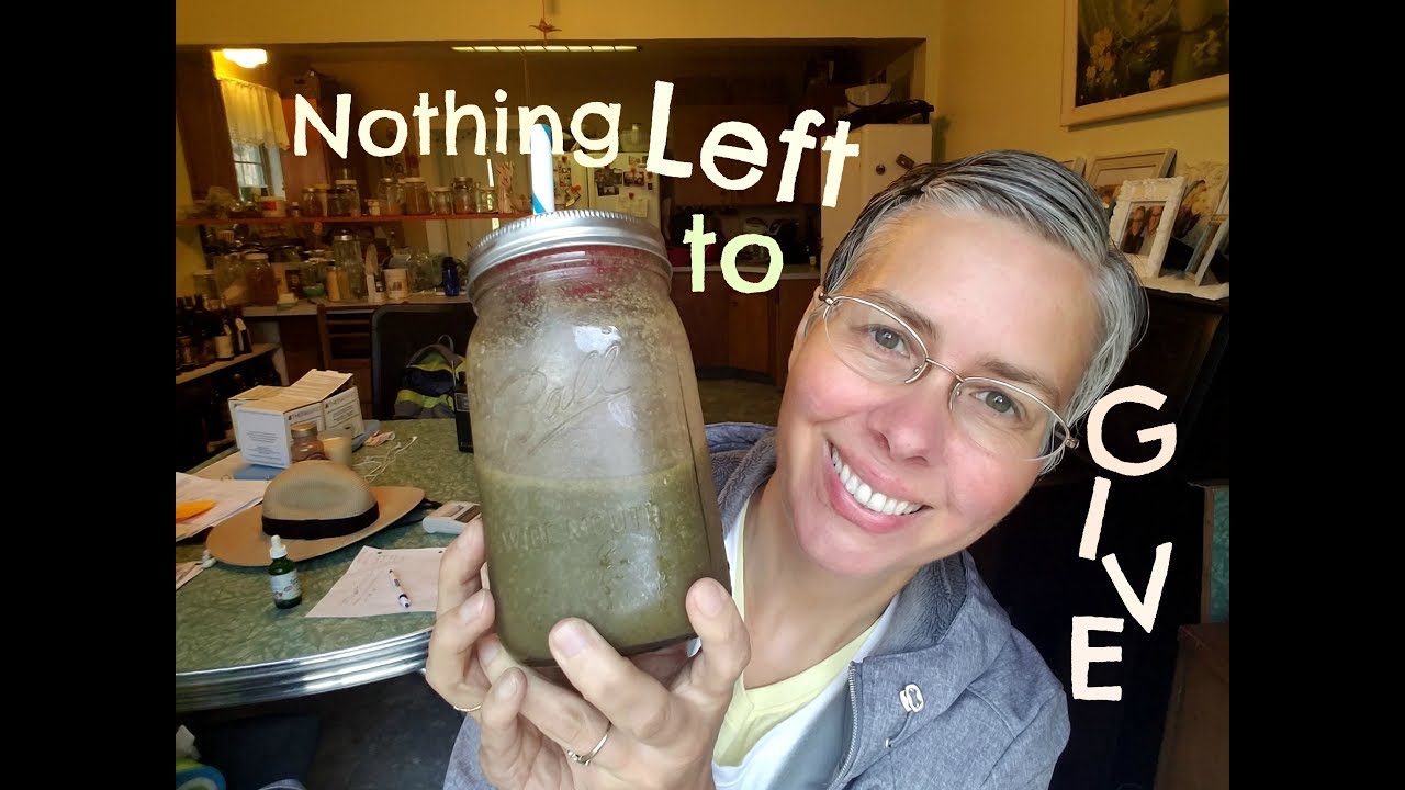 I just don't have anything left to give.