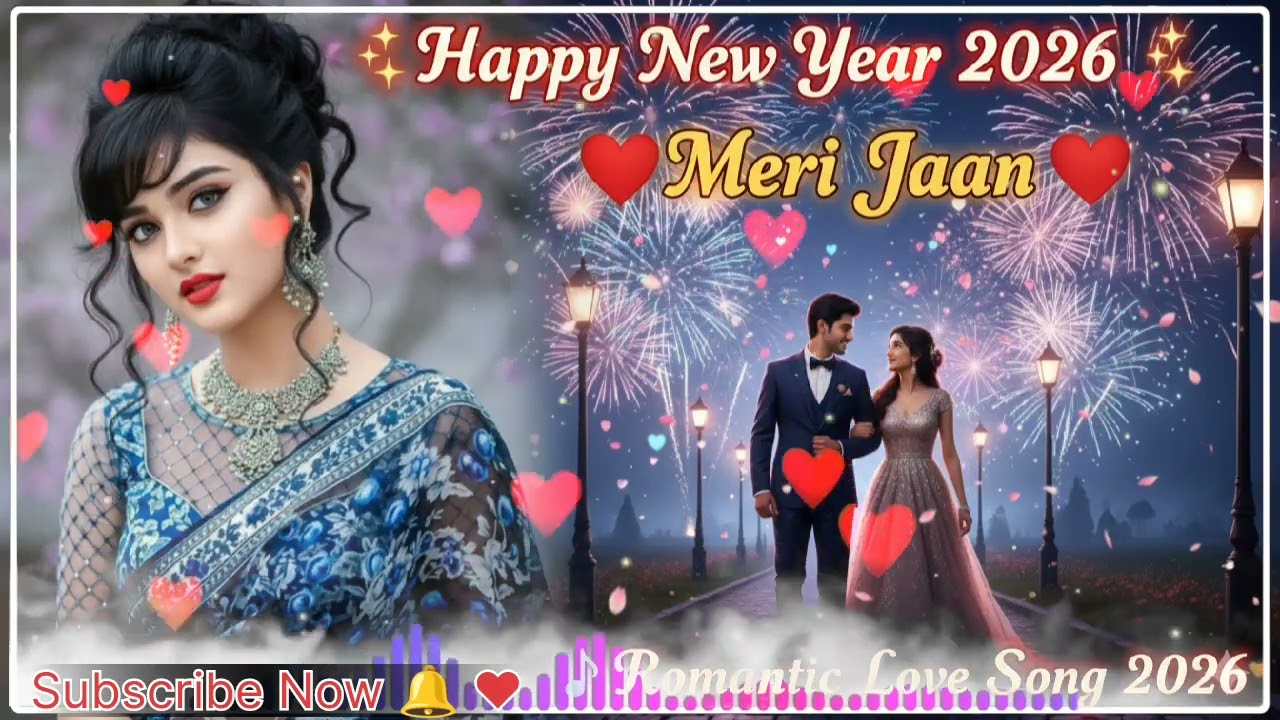 Happy New Year Meri Jaan | New Hindi Love Song | Romantic Love Song 2026