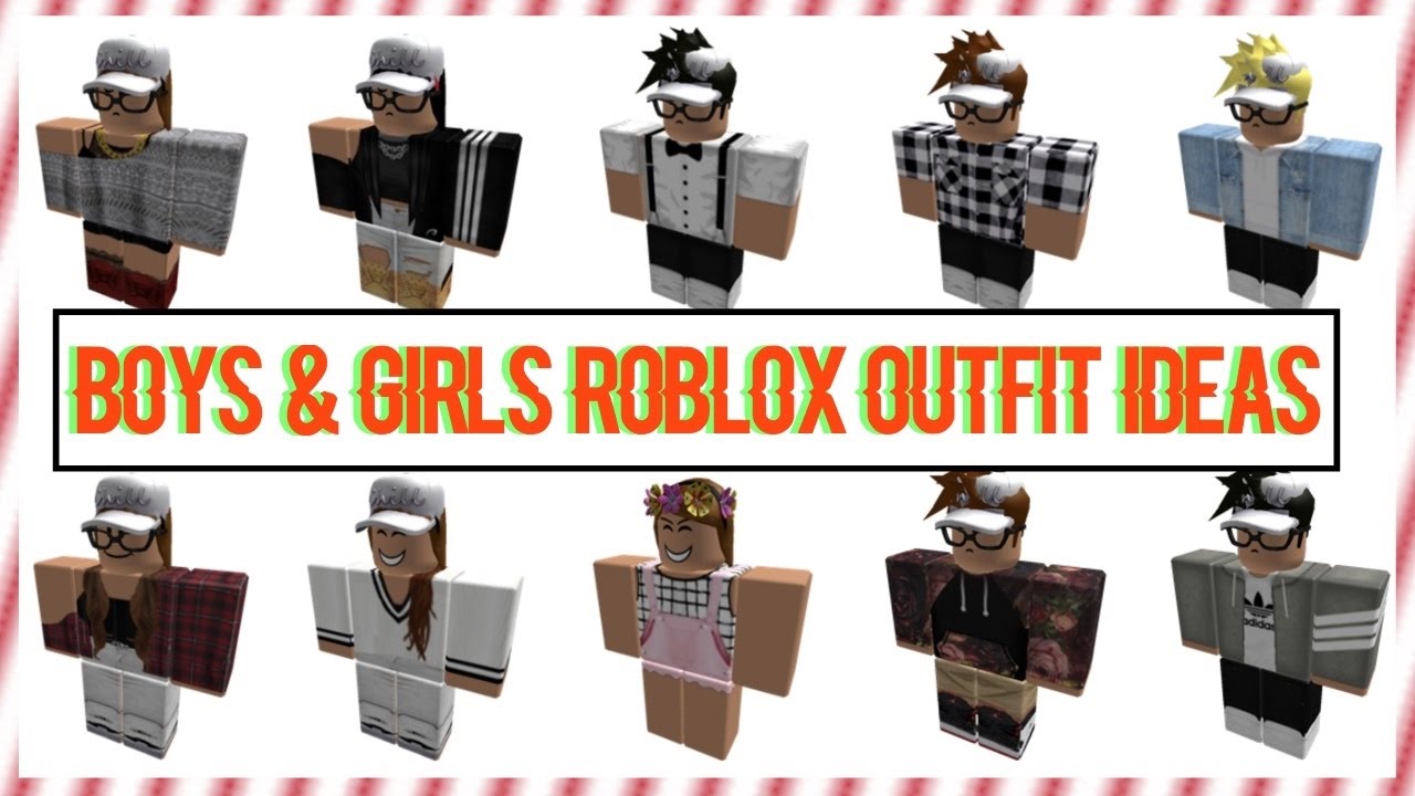 BOYS & GIRLS ROBLOX OUTFIT IDEAS || ROBOMAE.X - YouTube