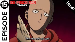 One Punch Man Episode 15 In Hindi | The Hunt Begins | Critics Anime