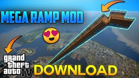 HOW TO INSTALL MEGA RAMP MOD IN GTA 4丨Hindi Tutorial‌
