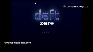 deftZ | deft Zero Linux Live CD on VMware 12 Pro