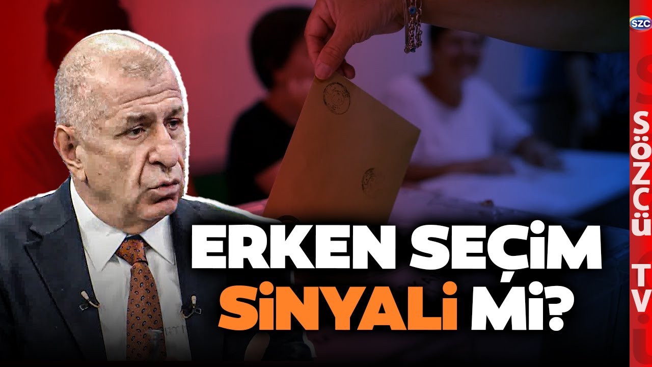 Ankara Çalkalanıyor! Erken Seçim İhtimali! Ümit Özdağ'dan Kritik Analiz