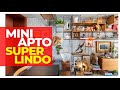 PEQUENO APARTAMENTO LINDO DE GRITAR - 48M2 MARAVILHOSO - DECORAÇÃO COM AS  MELHORES REFERÊNCIAS