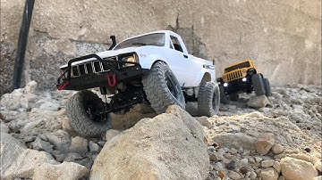 Rc rocky trail - WPL c24-1 and Axial scx24