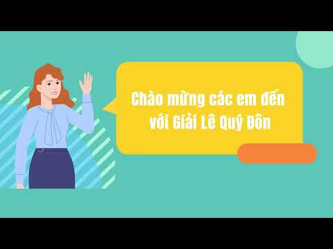 Video Hướng dẫn làm bài Giải Lê Quý Đôn - youtube